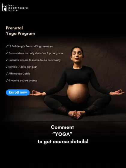My Prenatal Yoga Program gives you everything you need in one place. You get 12 full sessions, bonus videos, community access, a diet plan, and affirmation cards to support you.