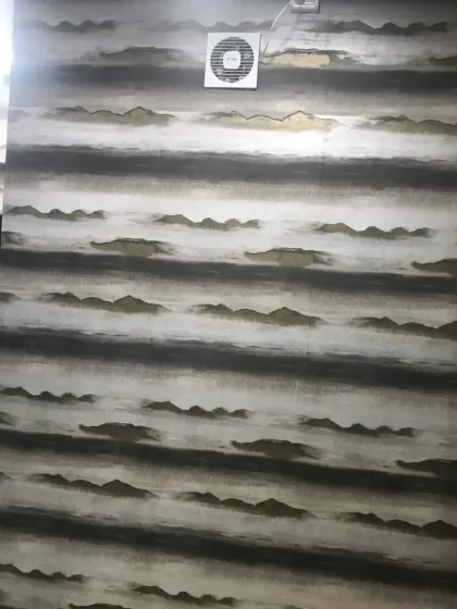 The abstract wallpaper applied to a large panel.