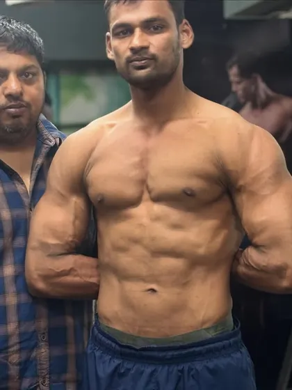 Training time. Another shot showcasing the physique of one of my dedicated athletes. Join us for the best results.