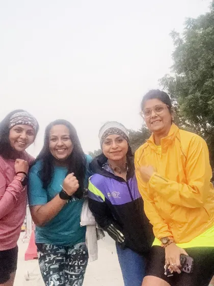 The women of GRR charging into winter with determination. The new season brings new challenges, and we are ready to meet them.