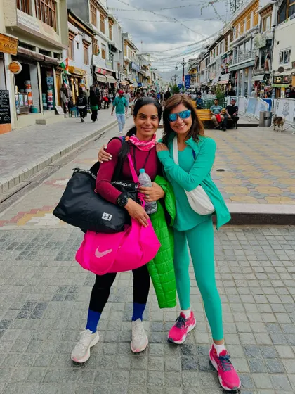 An important part of my journey to the Ladakh Marathon. Finding a group of people who challenge and inspire you can change your life.