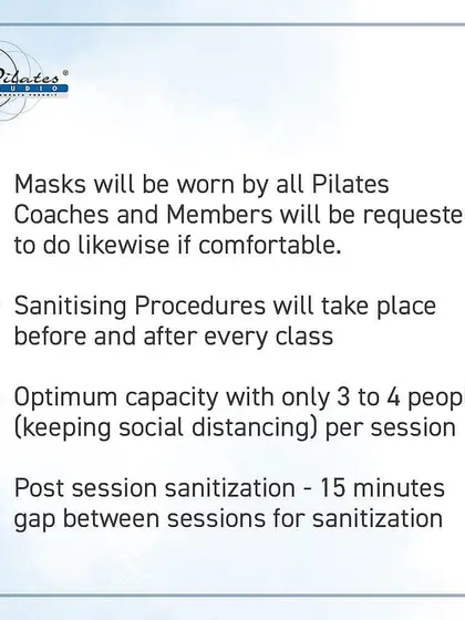 To ensure a safe and personalized experience, I keep my group classes small, with a maximum of four people. This allows for proper social distancing and individual attention, along with a 15-minute gap between sessions for complete sanitization.