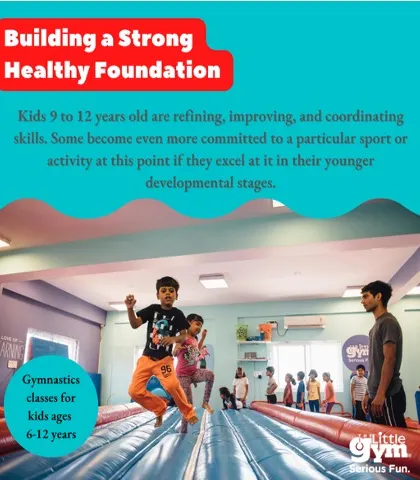 We are building a strong, healthy foundation for kids aged 6-12. At this developmental stage, children refine their skills and can become more committed to a sport. Our program provides the fundamentals for any athletic path they choose.