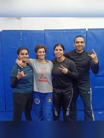A small group of our members after a No-Gi session. We focus on providing personalized coaching in every class.
