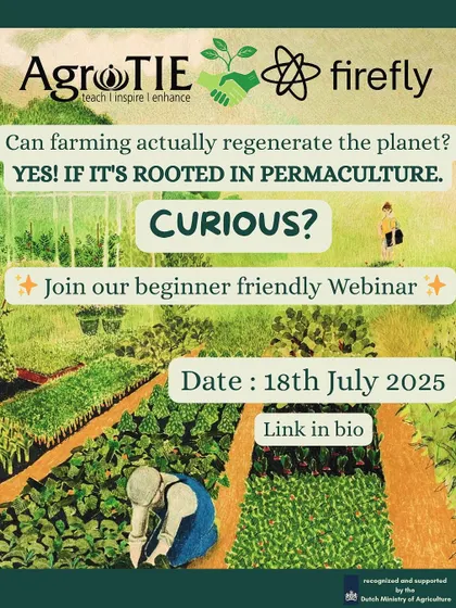 Can farming actually regenerate the planet? Yes, if it's rooted in permaculture. Join our webinar to explore how to create self-sustaining ecosystems.