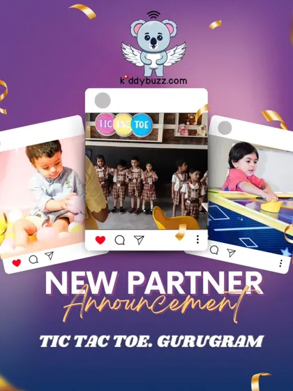 Tic Tac Toe in Gurugram has joined the Kiddybuzz family! It's a favorite play zone for kids, offering fun, games, and laughter, now with a 10% discount for you.