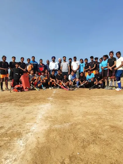 Another group of hopefuls at our open trials. I believe in providing opportunities for all, and these events are key to discovering the next generation of hockey stars.