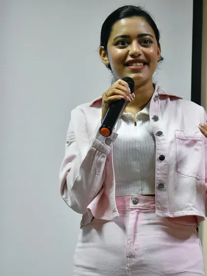 **The first step to starting up is building your personal brand, and that's what I spoke about at Christ University.** People buy from people, so become a visible and reliable face in your industry. Pick three keywords you want to be known for and start creating content on platforms like LinkedIn or Instagram. In a competitive market, your personal brand makes you stand out.