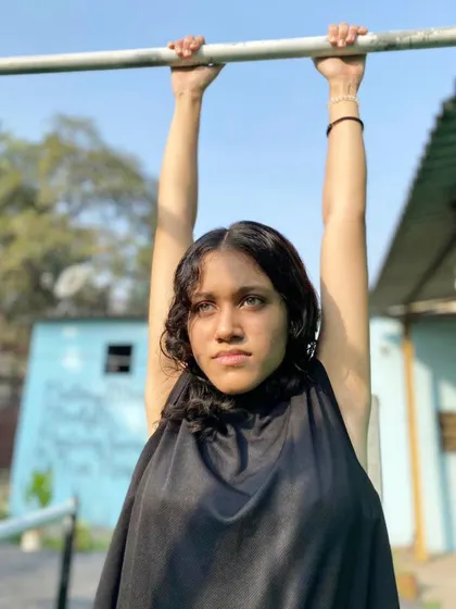 Strength plus beauty equals calisthenics. This athlete embodies the grace and power that our training develops.