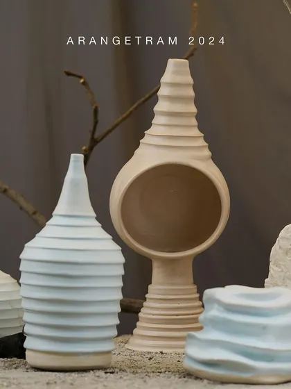 Meet Yang, one of our exhibiting artists at Arangetram. Influenced by her grandparents' slow 'ikigai' lifestyle, her work is a mosaic of experiences driven by curiosity. Her collection, "Flawed (imperfect)," is inspired by the wabi-sabi acceptance of imperfection, using composite techniques to create organic, functional forms.