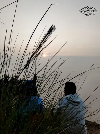 Watching the sunrise from Uttari Betta. This is one of my popular sunrise treks for those who love chasing the dawn.