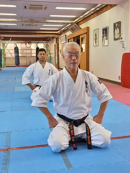 Sensei Vinayak Shetty leads a traditional Kyokushinkan class. Our training honors the deep roots of this martial art, focusing on discipline and respect.