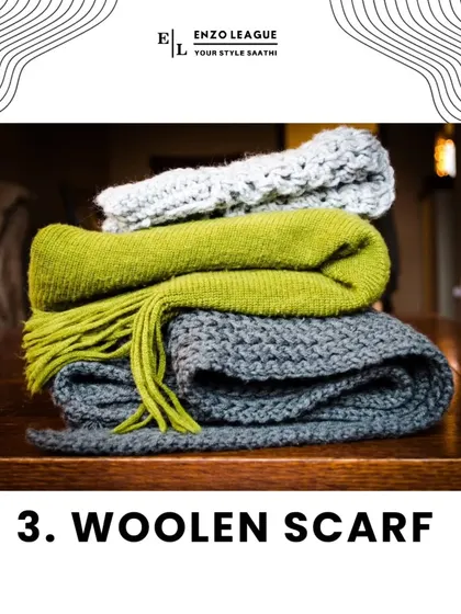 A cozy woolen scarf is a must-have for layering. It not only provides warmth but also gives you an opportunity to add color, pattern, and texture to your winter look.