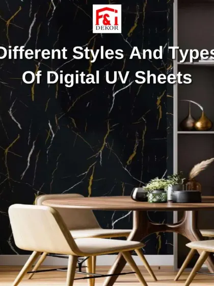 Hamare paas digital UV sheets mein different styles aur types available hain. Aap apne ghar ke liye perfect design chun sakte hain.