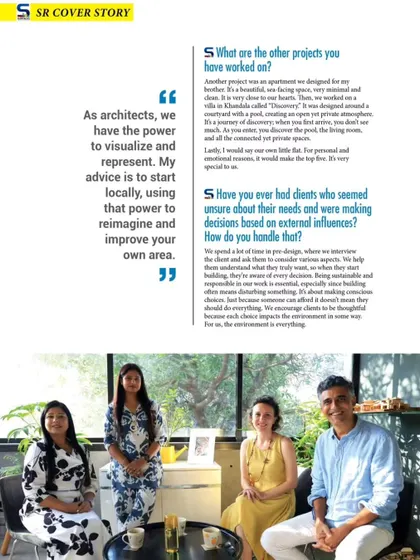 As architects, we have the power to visualize and represent. This article shares our advice to start locally, using that power to reimagine and improve your own area, and our philosophy on handling client needs.