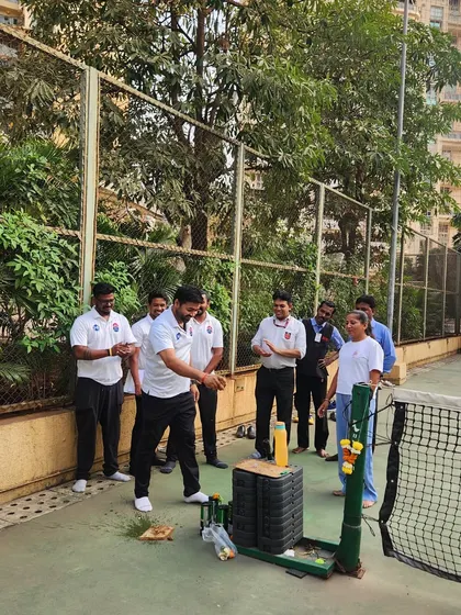 A traditional ceremony to mark the grand opening of our HB Tennis program. We believe in starting our new ventures with positive energy and a commitment to excellence.