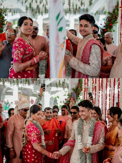 A series of romantic and grand portraits from a destination wedding at Amitarasa. We specialize in capturing the epic scale of such venues while keeping the focus on the couple's intimate story.