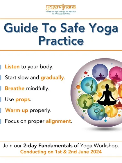 A guide to safe yoga practice, which is a core component of our fundamentals workshop. We teach you to listen to your body, use props, and focus on proper alignment.