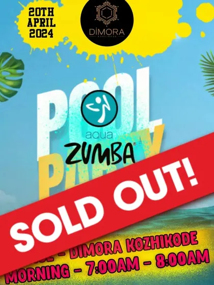 The energy in Calicut is incredible. Our first Aqua Zumba pool party was a sold-out event, showing just how much fun a water-based workout can be.