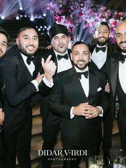 The Kudos Music family celebrating one of our own, DJ Amraj, at his wedding. It was an honor to be on the decks for him and celebrate with the whole crew.
