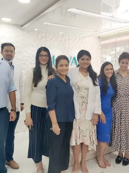 It's always great to catch up with colleagues. This photo is from a gathering with other doctors, a time to relax and connect outside the clinic walls.