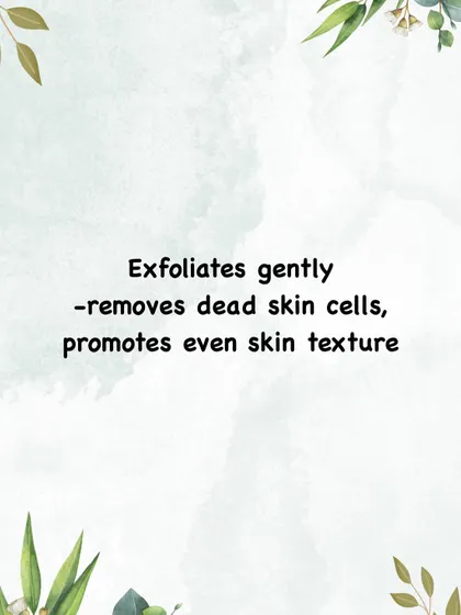 As an exfoliant, salicylic acid gently removes dead skin cells from the surface, which helps to promote a more even and smooth skin texture.