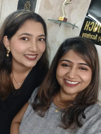 A selfie with a happy student after completing her course. Seeing my students succeed is my biggest motivation.