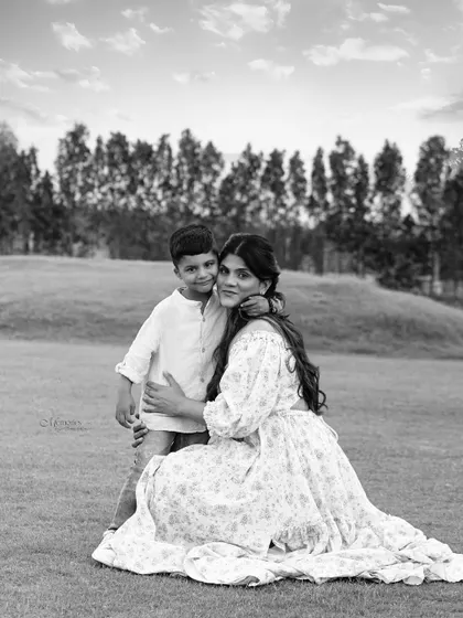 Every frame tells a story, some in color, some in timeless black and white. This version captures the raw emotion and connection between a mother and her son.
