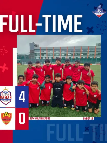A dominant and clinical 4-0 win for our U13 boys in the JSW Youth Cup.