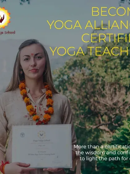 This is the goal for many who join my teacher training course: becoming a Yoga Alliance certified teacher. This image of a proud graduate holding her certificate represents more than just a qualification. It is the culmination of a deep personal journey and the beginning of her path to guide others.