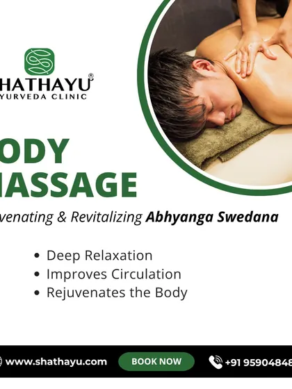 My Abhyanga Swedana body massage is a deeply rejuvenating and revitalizing treatment. It is designed to induce profound relaxation, improve circulation, and rejuvenate the body from within.