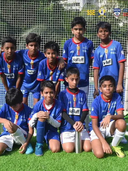 Our U11 Blues team, who showed remarkable courage by competing in the U13 category at The Soccer Link Tournament and reaching the semi-finals. Playing up an age group is a great way to accelerate development.