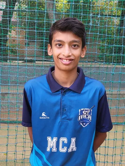 Celebrating another one of our bowlers, Diganth S Vittal, for his fantastic performance of 4 wickets for 27 runs in a KSCA Under-14 League Match.