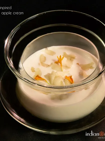 Our Haji Ali inspired custard apple cream was a sweet finale on our special menu with Nadodi KL.