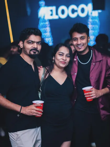 Weekend mania with friends and fellow artists. The nightlife community in Bangalore is like a big family.