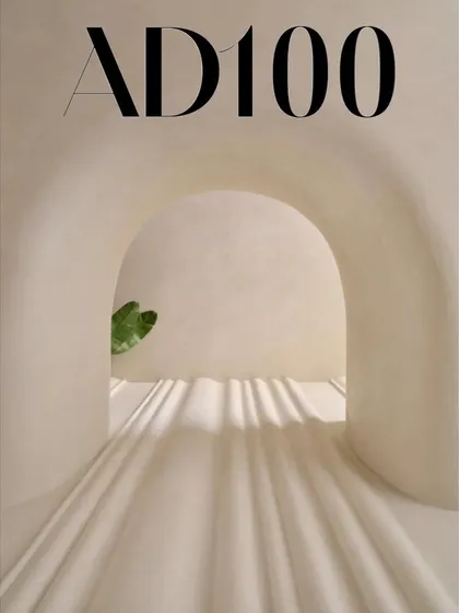 An architectural detail from our SNN project, featured by Architectural Digest. The image captures the minimalist, almost ethereal quality of the space.