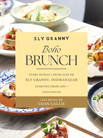 Boozy drinks, hearty plates, and live music from artists like Chan Callie make for a perfect Sunday afternoon at my Indiranagar house.