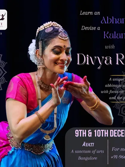 An announcement for a unique 2-day workshop focusing on both the process and the product. I love guiding dancers to explore the creative journey of choreography, not just the final performance.