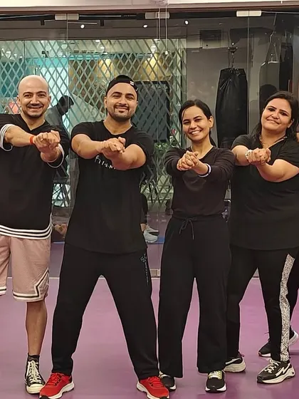 Striking a pose from our "Yeh Dosti" routine. Friendship Day is another reason to dance and celebrate together.