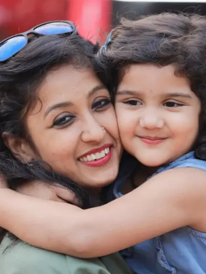 The link that can never be undone. A quiet, happy moment with my daughter. She is my why.