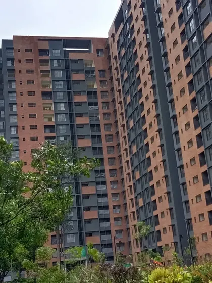A view of the Sobha HRC Pristine apartment complex. For a client's 3BHK east-facing unit, I identified a northwest extension and a northeast cut, then provided a full interior design plan to nullify these defects and enhance positive energy.
