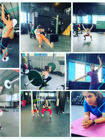 This collage captures the essence of what we do. From kids to veterans, our functional strength and conditioning programs are designed for everybody, fostering a diverse and inclusive athletic community.