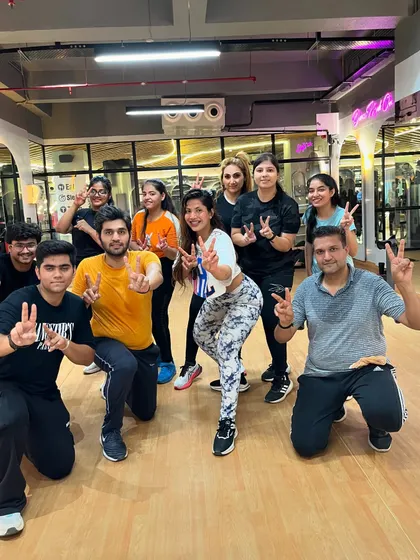 My awesome fitness crew at the studio. It's a pleasure to guide such a motivated and fun group of people.