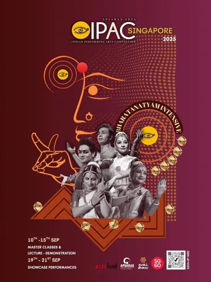 I am looking forward to being part of the Indian Performing Arts Convention (IPAC) in Singapore, where I will conduct master classes and lecture demonstrations.