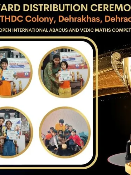 More happy faces from our award distribution ceremony in Dehradun, celebrating the success of our young achievers.