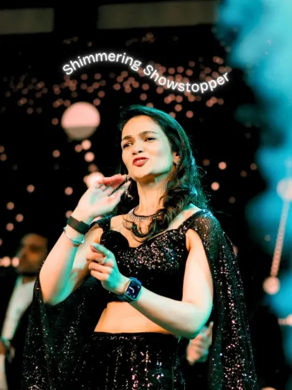 A family performance during the Sangeet. We encourage and coordinate these heartfelt moments that add a personal and emotional touch to the celebration.
