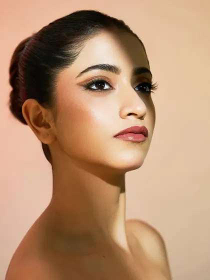A portrait that showcases the full impact of this dramatic eye look. It's modern, bold, and beautifully executed.
