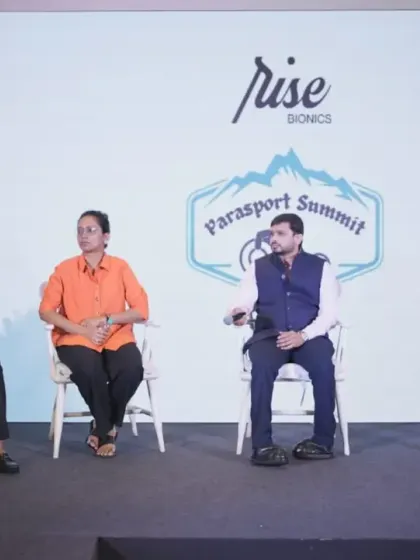 A panel discussion at the Para Sport Summit featuring our team member alongside para champions. Listening to athletes' lived experiences is fundamental to our work in developing policies that are truly inclusive and effective.