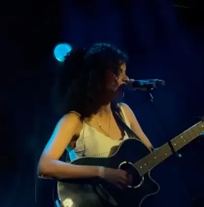 Feeling the music in the middle of a song. Every performance is a journey, and I love taking the audience with me.