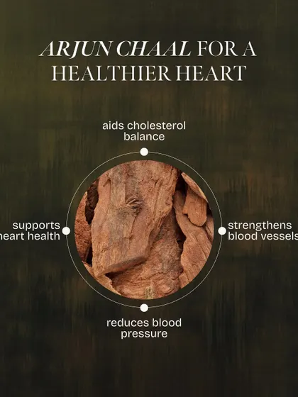 I often incorporate herbal wisdom into my plans. Arjun Chaal is a traditional remedy known for supporting heart health. It can help with cholesterol balance, blood pressure, and strengthening blood vessels.